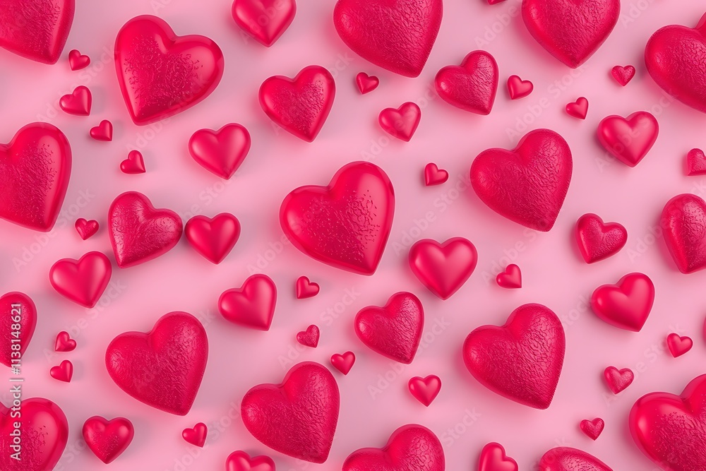 Pink Hearts: A romantic and whimsical pattern of pink hearts, symbolizing love, affection, and happiness. Perfect for Valentine's Day, weddings, and other special occasions. Pink Hearts: A romantic and whimsical pattern of pink hearts, symbolizing love, affection, and happiness. Perfect for Valentine's Day, weddings, and other special occasions.