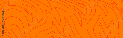 fire lines background. flame lines background. Outline of flames as a background. fire outline background design. Flame outline background.