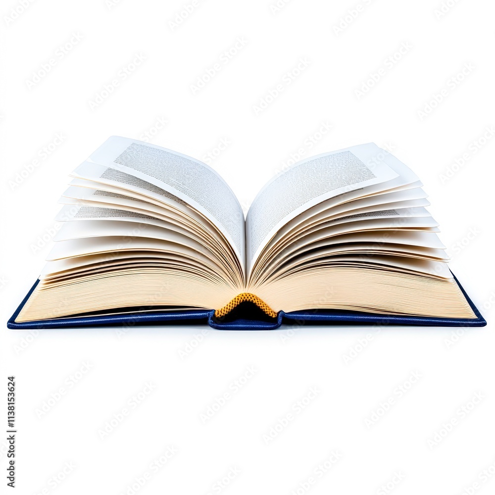 An open book with pages fanned out, showcasing a beautiful hardcover design, This image is ideal for educational, literary, or publishing themes, symbolizing knowledge and reading, An open book with pages fanned out, showcasing a beautiful hardcover design, This image is ideal for educational, literary, or publishing themes, symbolizing knowledge and reading,