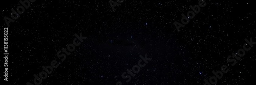 Night sky with stars sparkling on a dark background, stars, space, shining stars