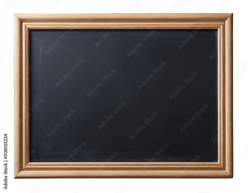 Empty chalkboard with wooden frame, isolated on white background. Empty chalkboard with wooden frame, isolated on white background.