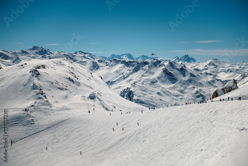 French alps mountains