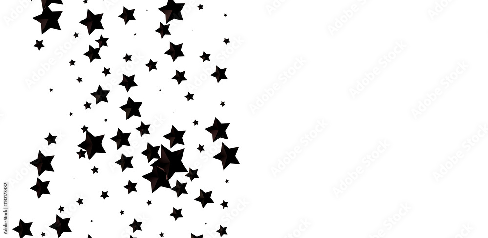 Obraz premium Stars - golden stars -