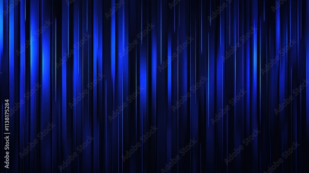 Dark blue background with vertical lines of varying brightness, creating a sense of depth and movement Dark blue background with vertical lines of varying brightness, creating a sense of depth and movement