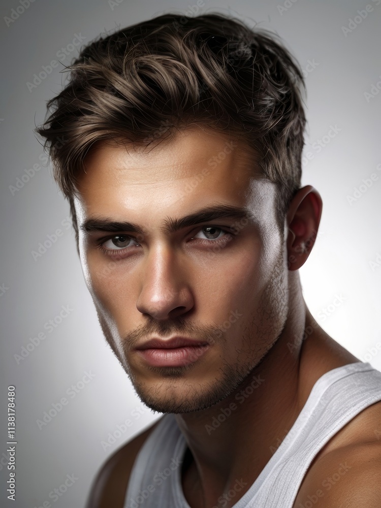 Fototapeta premium Young male model