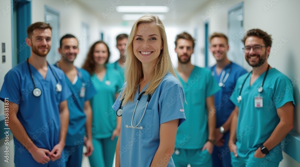 Fototapeta premium Medical Professionals Team