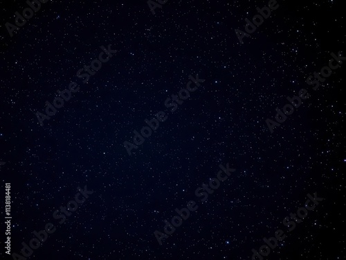 Gorgeous night sky filled with sparkling stars against a deep black background, sparkling, background, sky