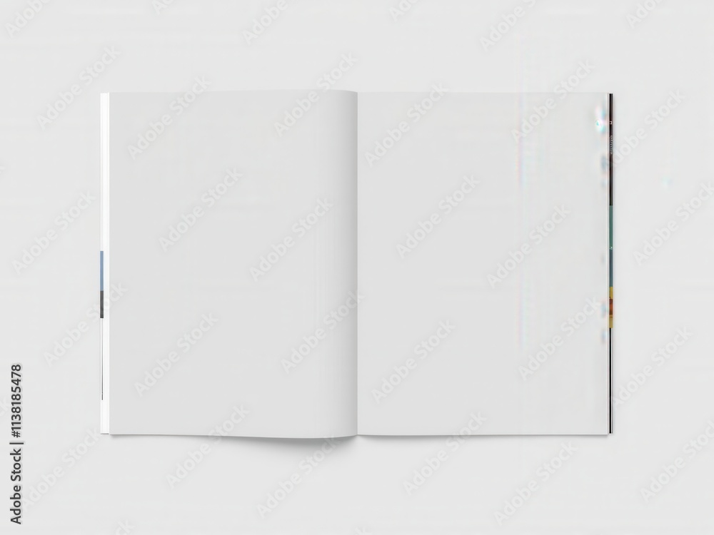 Mockup of a magazine cover on a grey background, cover, template Mockup of a magazine cover on a grey background, cover, template
