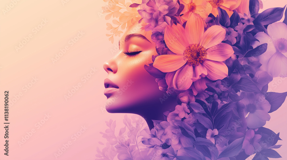 Ethereal Floral Portrait Ethereal Floral Portrait