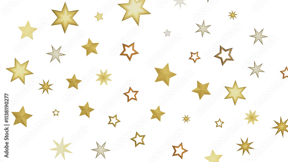 A beautiful background of gold stars on a black background, perfect for a holiday or celebration theme. A beautiful background of gold stars on a black background, perfect for a holiday or celebration theme.