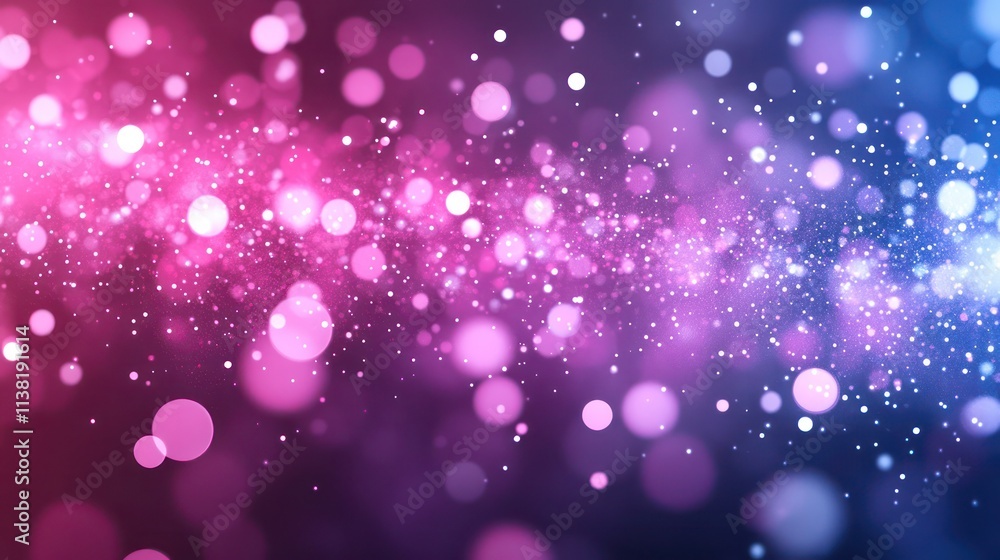 Abstract bokeh background with vibrant pink and blue lights. Abstract bokeh background with vibrant pink and blue lights.