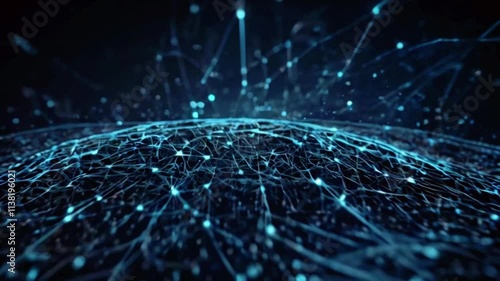 Big data technology Data science analysing artificial intelligence generative AI deep learning machine learning algorithm colorful background , 4k High-Quality Wallpaper Background Animation Video