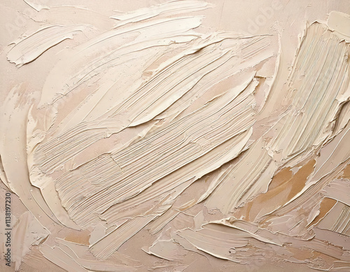 Abstract lines in warm creamy hues