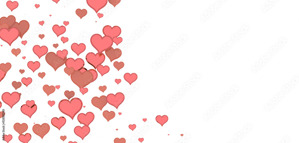 3d hearts 3d hearts