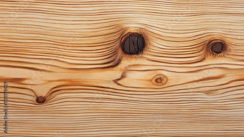 Wallpaper Mural Light wood grain, knots, natural Torontodigital.ca