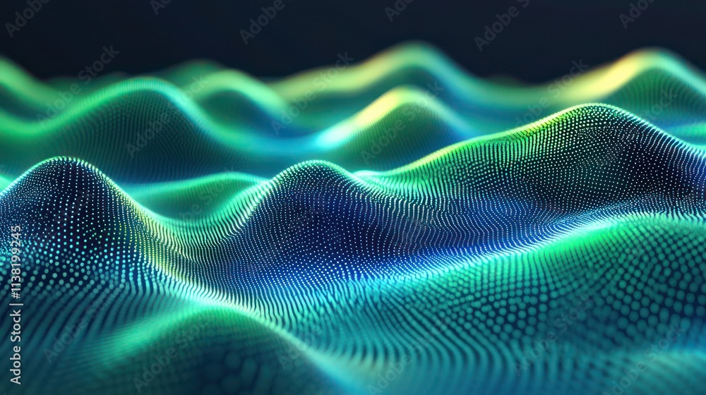 Abstract digital landscape with vibrant, colorful, flowing, undulating, wavy, background, wallpaper. Abstract digital landscape with vibrant, colorful, flowing, undulating, wavy, background, wallpaper.