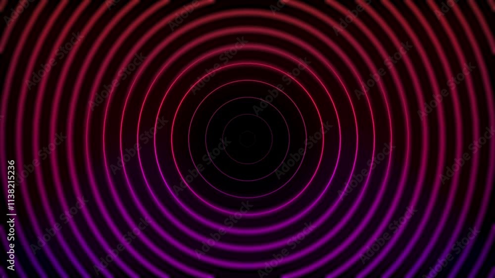 Hypnotic Neon Circles Abstract background with concentric circles in vibrant purple and pink neon shades. Perfect for modern designs, music visuals, or technology concepts Hypnotic Neon Circles Abstract background with concentric circles in vibrant purple and pink neon shades. Perfect for modern designs, music visuals, or technology concepts