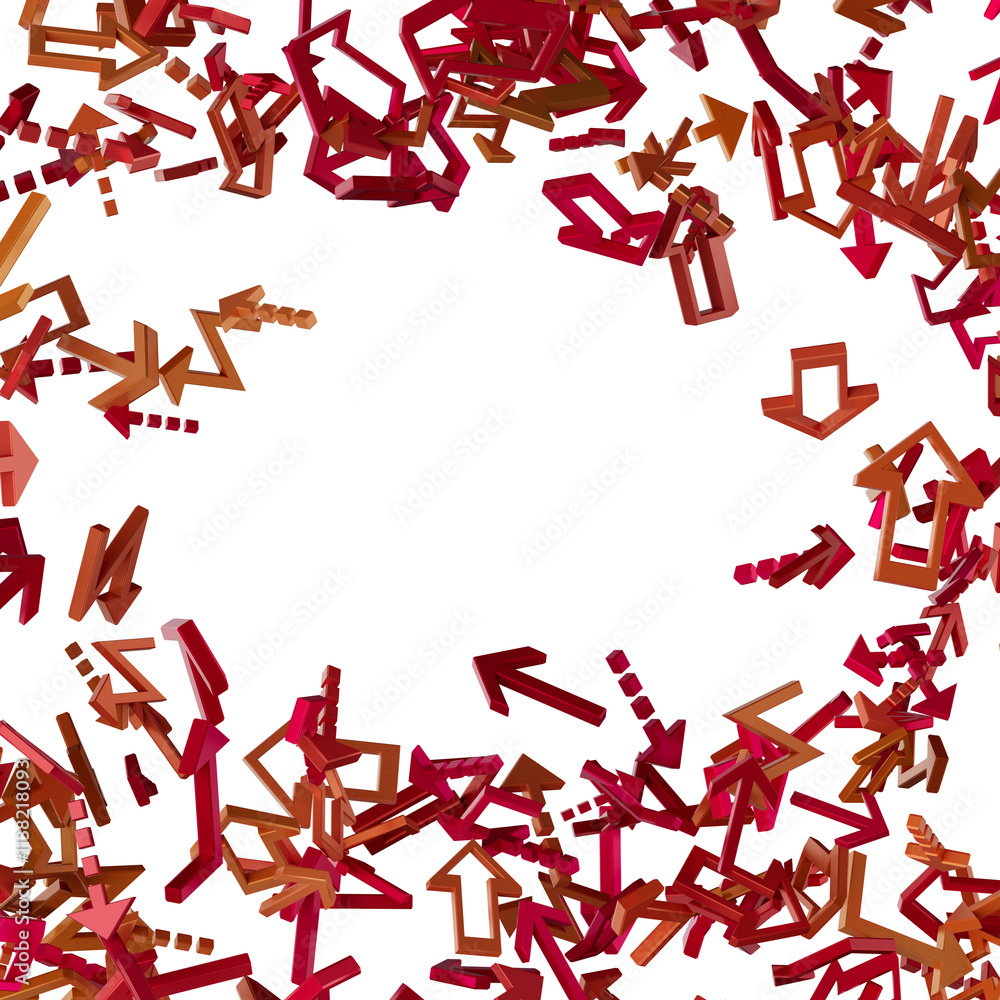 Abstract Green Arrows Background Abstract Green Arrows Background