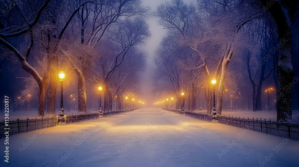Empty Central Park Empty Central Park