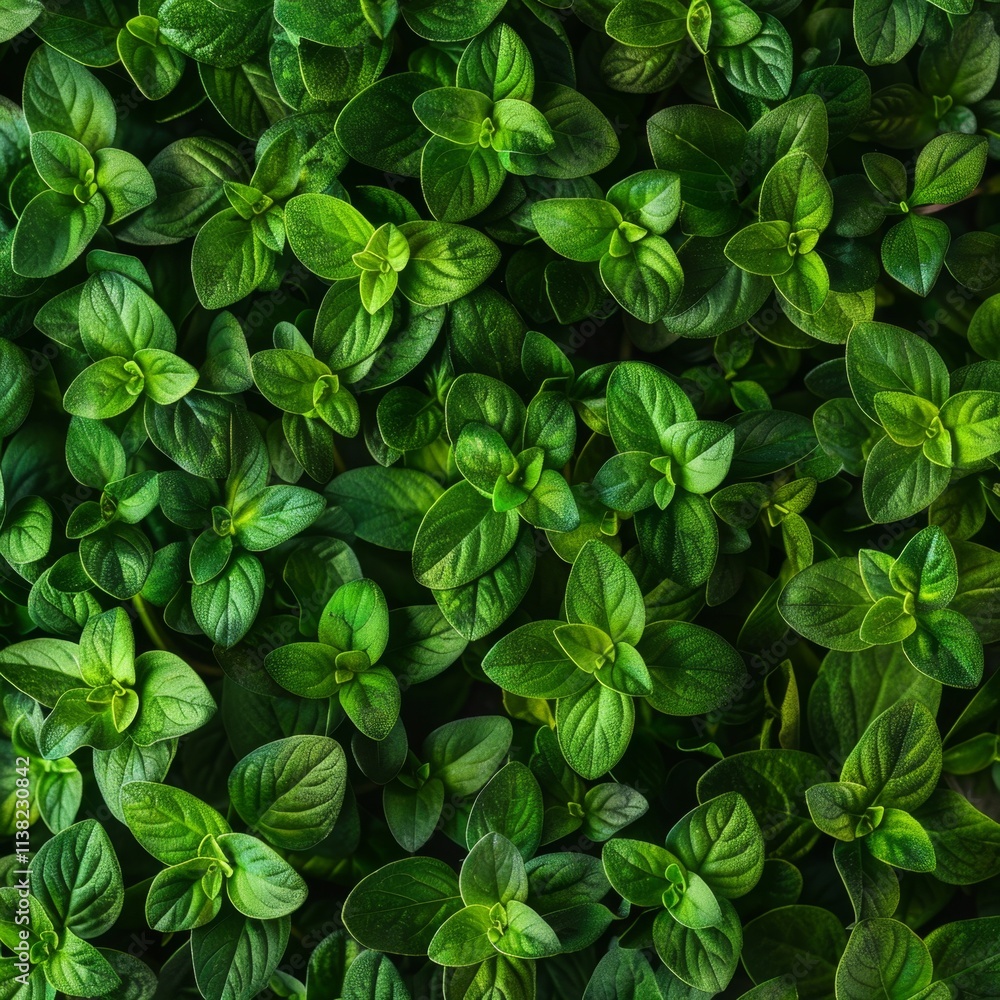 Oregano texture background, origanum vulgare green leaves pattern, wild marjoram banner, sweet marjoram Oregano texture background, origanum vulgare green leaves pattern, wild marjoram banner, sweet marjoram