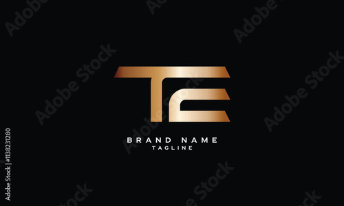 TEC, TCE, ETC, ECT, CET, CTE, TC, CT, Abstract initial monogram letter alphabet logo design