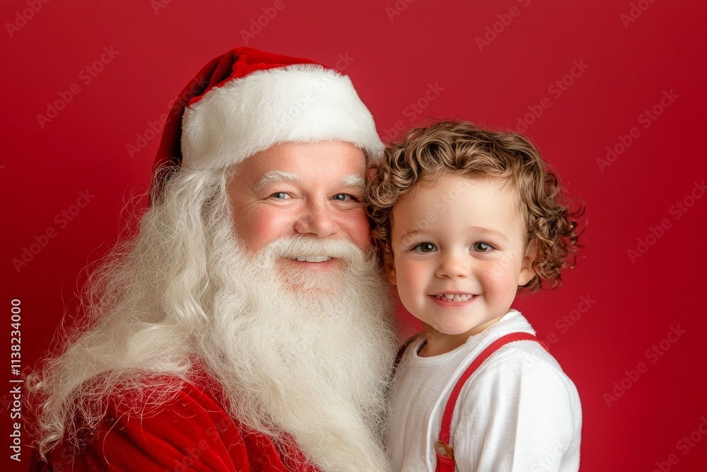Lively festive season, attractive toddler boy! copyspace. Isolated white toddler boy in santa’s knee on red background. Red santa kid photo. Santa portrait background. Christmas kid photo i. Lively festive season, attractive toddler boy! copyspace. Isolated white toddler boy in santa’s knee on red background. Red santa kid photo. Santa portrait background. Christmas kid photo i.