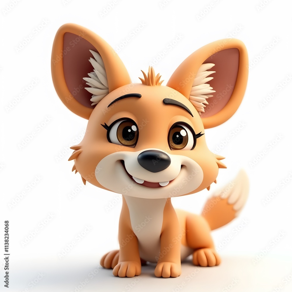 Cute Cartoon Fox Clipart Adorable 2D Animal Illustration for Kids
Cute Cartoon Fox Clipart Adorable 2D Animal Illustration for Kids