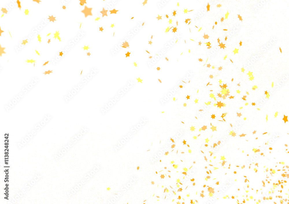 Celestial Christmas Symphony: Enthralling 3D Illustration of Falling Holiday Starbursts Celestial Christmas Symphony: Enthralling 3D Illustration of Falling Holiday Starbursts