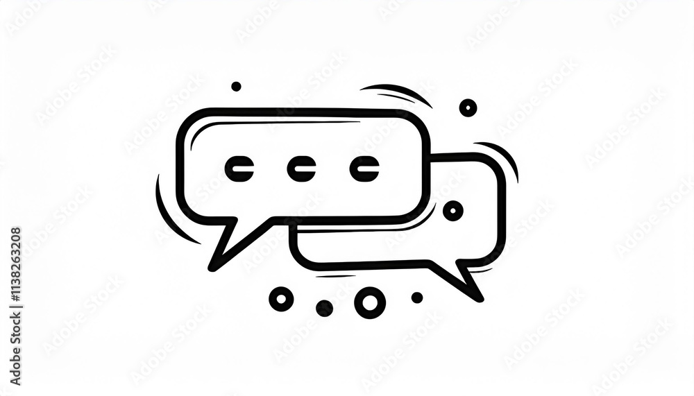 Speech Bubbles - Communication Graphics Speech Bubbles - Communication Graphics