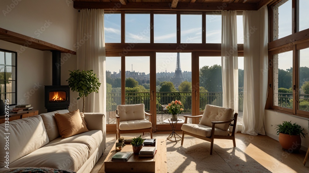 Fototapeta premium Livingroom.The best image for inspiration on the latest trends in current seasonal designs. 