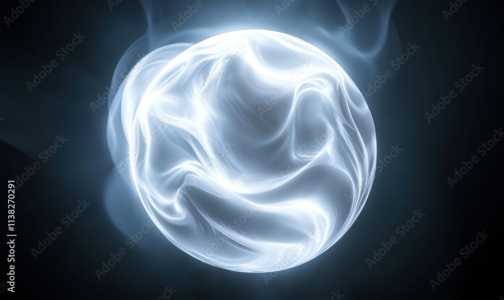 Glowing Energy Sphere Glowing Energy Sphere