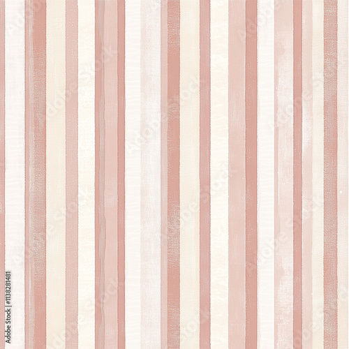  Pearlescent Pinstripes Faint pearlescent lines on a muted blush background.