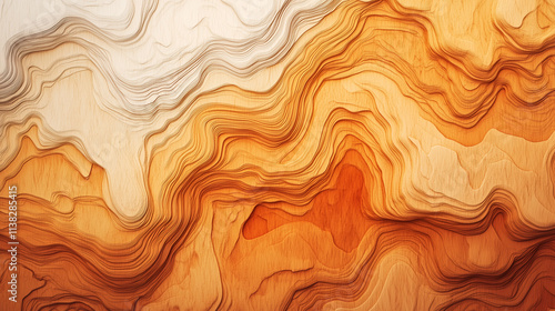 等高線をイメージしたデザイン背景・壁紙