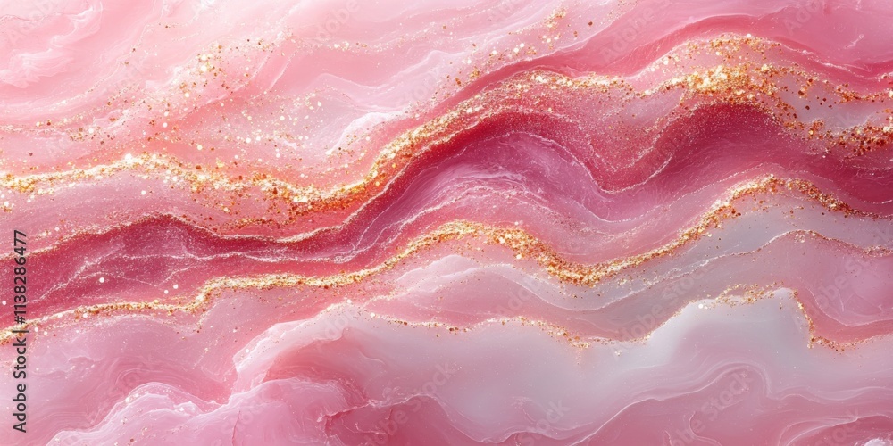 Pink and Gold Marble Texture: A mesmerizing abstract background showcasing the beauty of pink and gold marble texture, with intricate veins and swirls. Pink and Gold Marble Texture: A mesmerizing abstract background showcasing the beauty of pink and gold marble texture, with intricate veins and swirls.