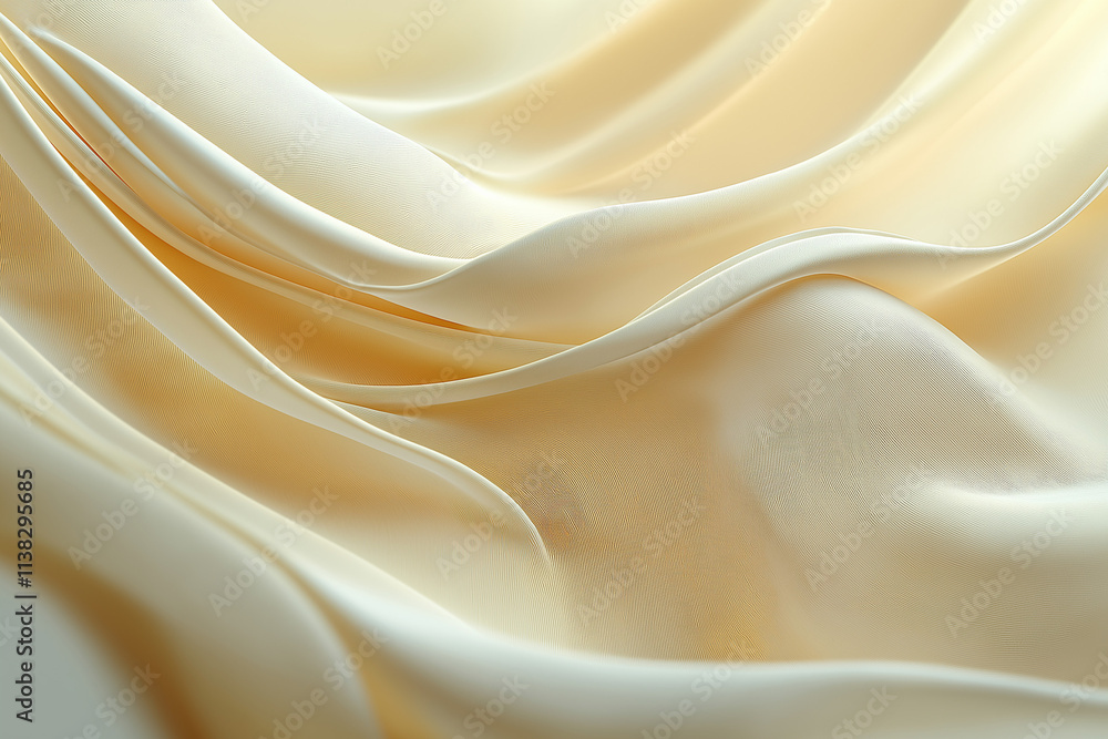 Fototapeta premium シルク, 絹, テクスチャ, 生成り, silk, 滑らかな, 絹のような, 掛け布, 優雅な