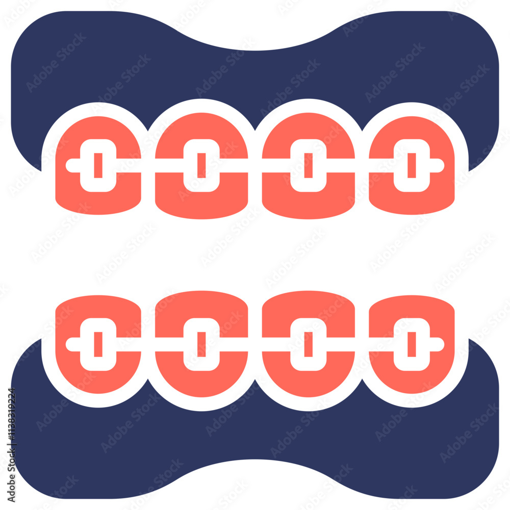 Dental Braces Icon