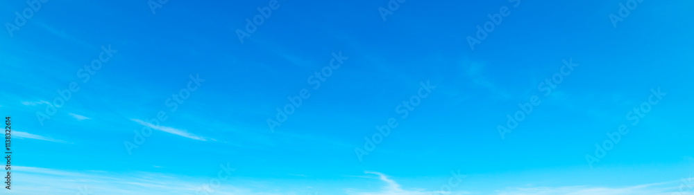 Blue sky and white clouds on a sunny day Blue sky and white clouds on a sunny day