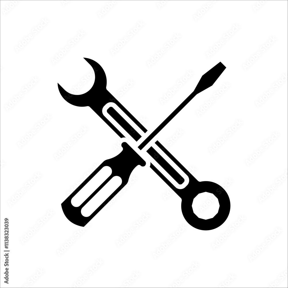 Screwdriver icon. Equipment and screwdriver icon line style. Vector illustration for your logo web mobile app UI design. Screwdriver icon. Equipment and screwdriver icon line style. Vector illustration for your logo web mobile app UI design.