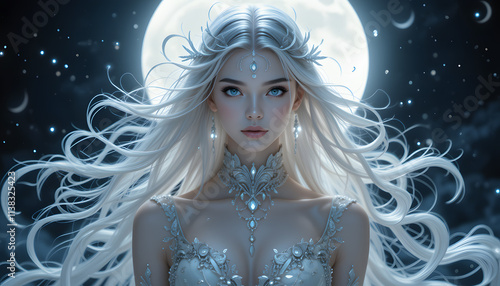 goddess of lunar mystique photo