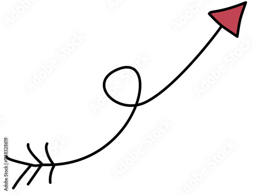 illustration of an arrow