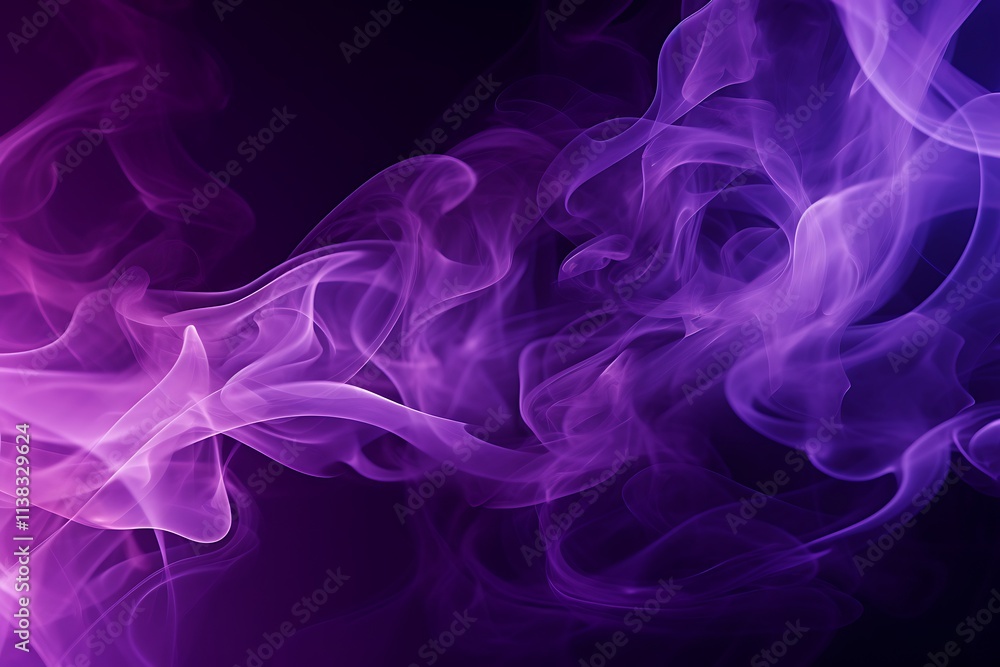 Fototapeta premium Purple background. Abstract purple smoke background