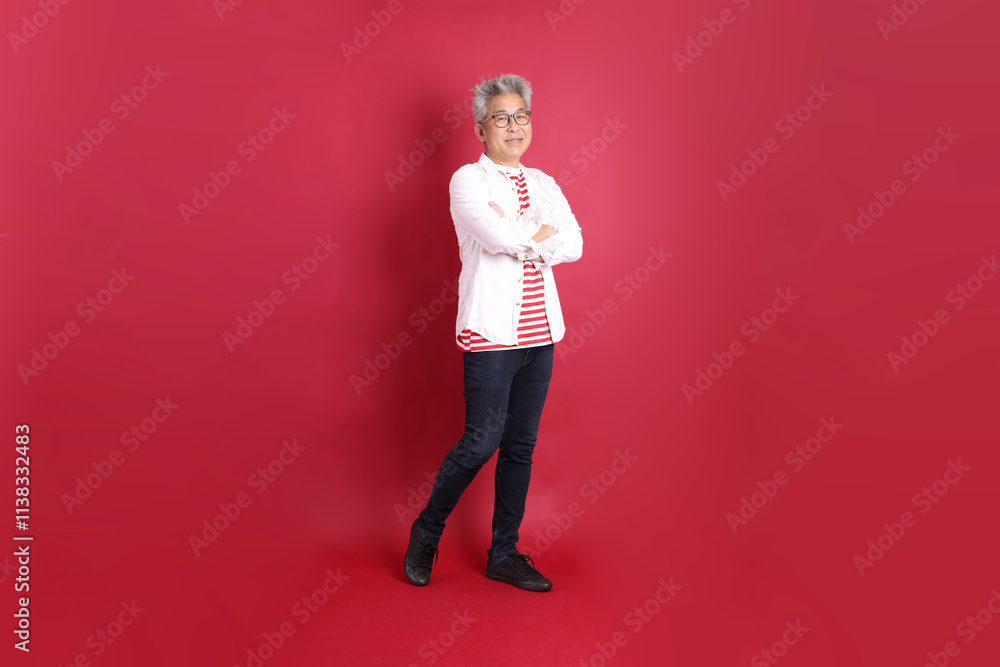 Active East Asian Man Active East Asian Man