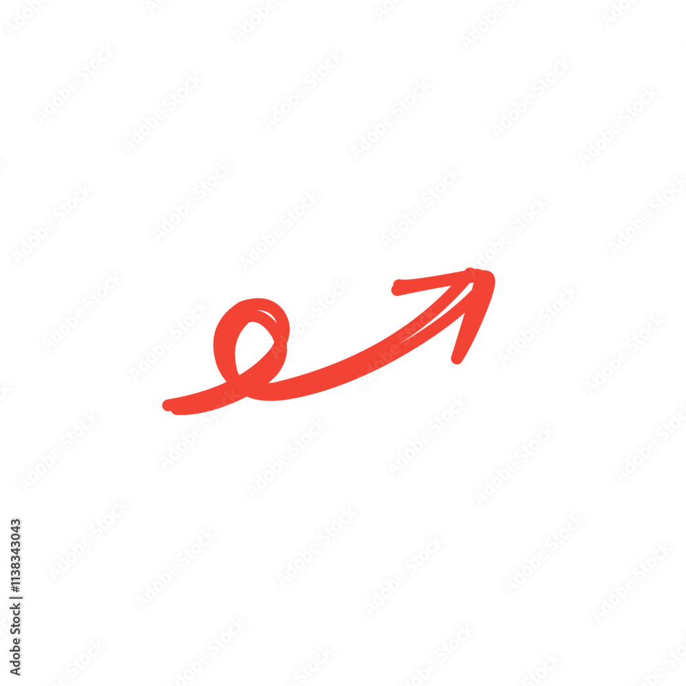 Arrow brush stroke Arrow brush stroke