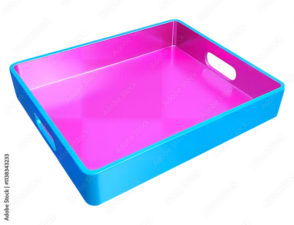 A beautiful traditional tray with an gradient colors featuring a polished finish A beautiful traditional tray with an gradient colors featuring a polished finish