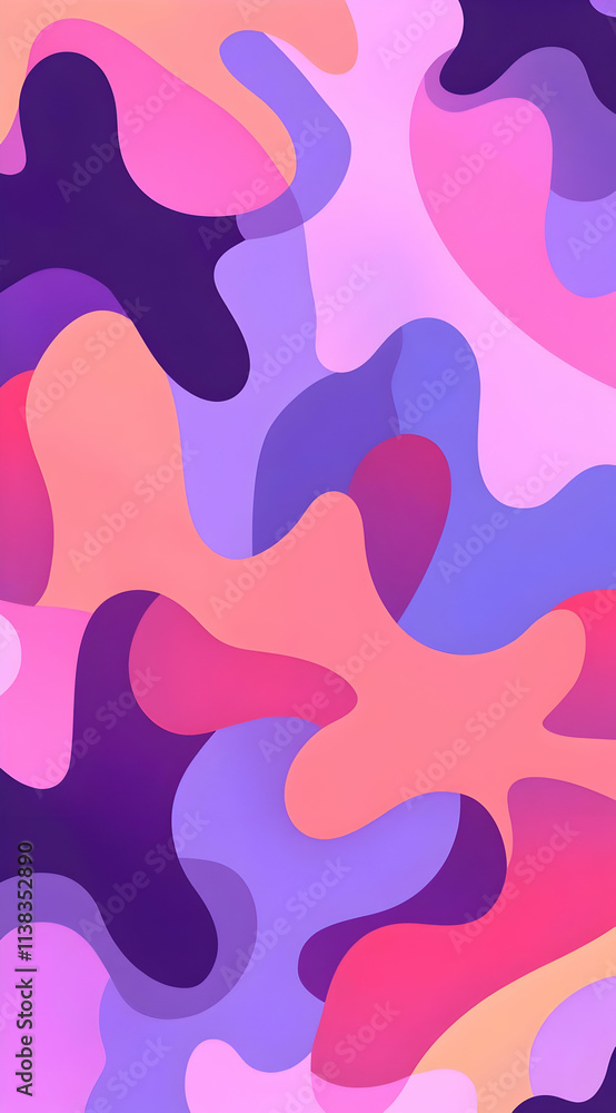 Abstract colorful shapes in a fluid design, creating a vibrant and modern aesthetic. Abstract colorful shapes in a fluid design, creating a vibrant and modern aesthetic.