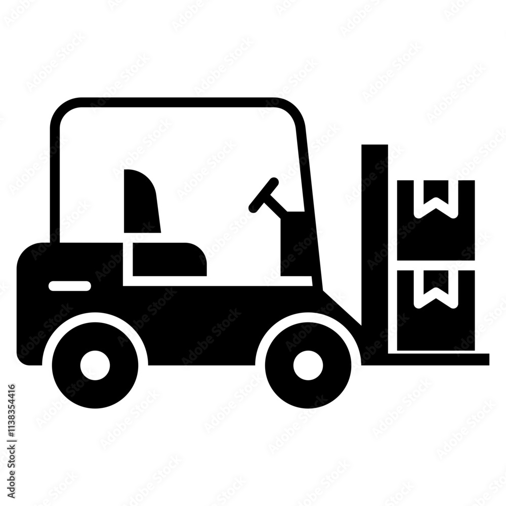 forklift icon forklift icon