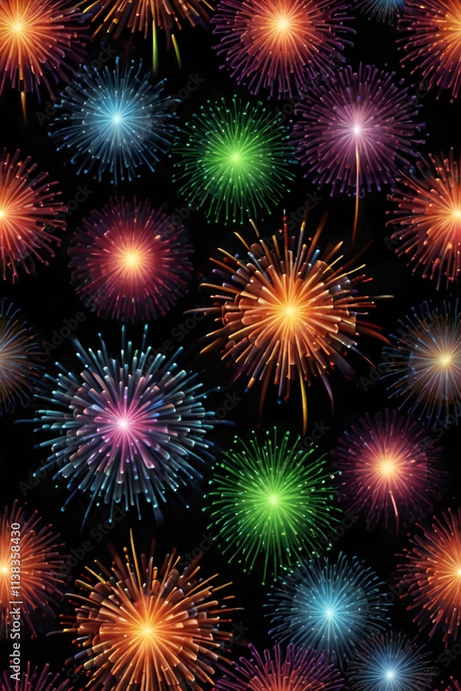 fireworks in the sky fireworks in the sky
