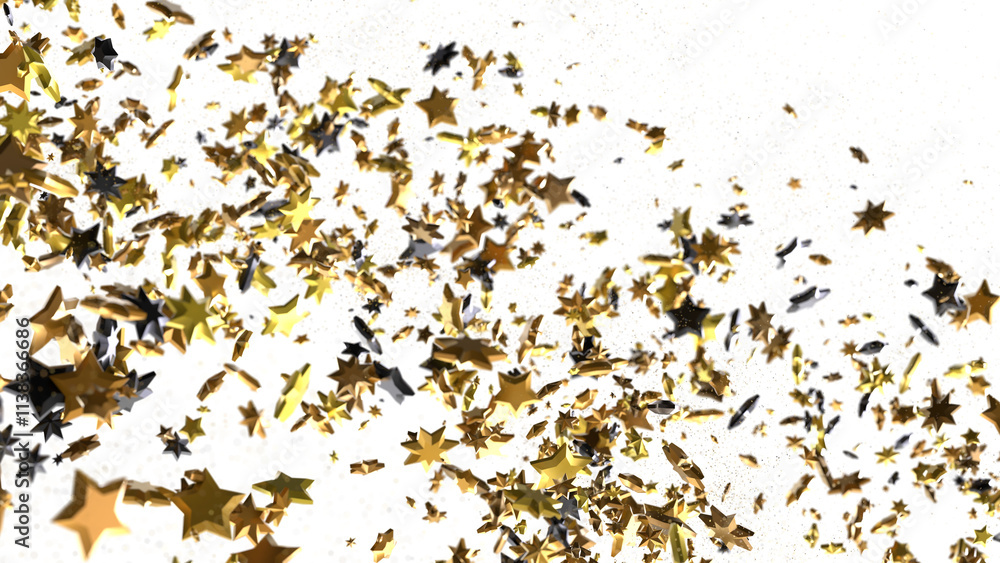 stars. Confetti celebration, Falling golden abstract decoration for party, birthday celebrate, stars. Confetti celebration, Falling golden abstract decoration for party, birthday celebrate,
