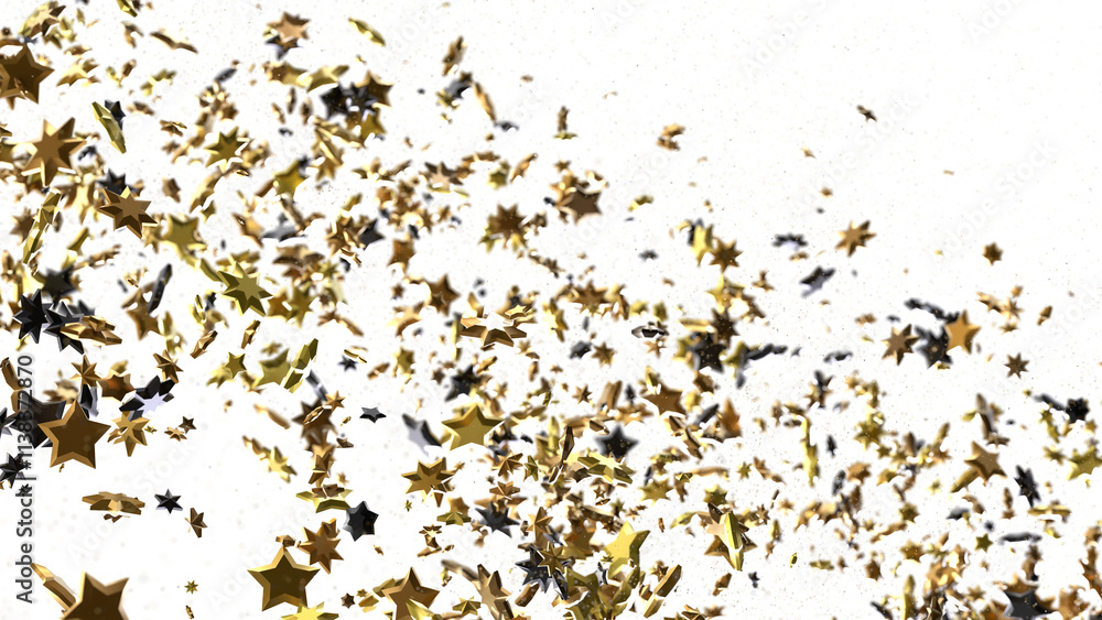 stars. Confetti celebration, Falling golden abstract decoration for party, birthday celebrate, stars. Confetti celebration, Falling golden abstract decoration for party, birthday celebrate,