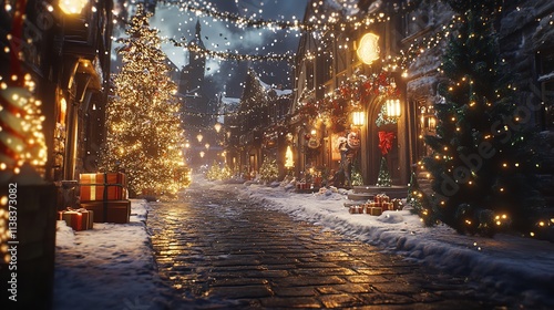 Wallpaper Mural 2025 Text Happy New Year Eve Holiday 8K Realistic Lighting Torontodigital.ca